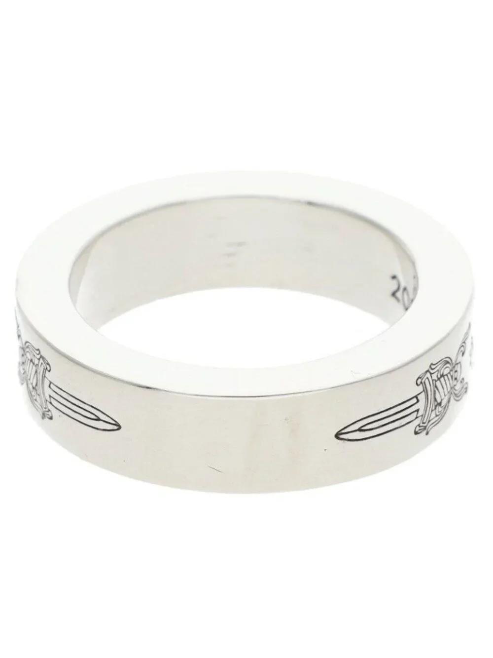 Chrome Hearts Spacer Dagger Silver Ring